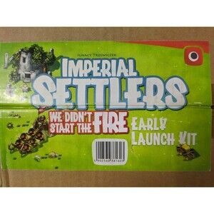 Imperial Settlers We Didn't Start The Fire Early Launch Kit Sealed